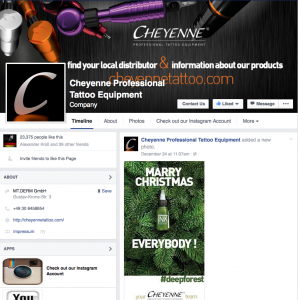 Cheyenne Tattoo Equipment